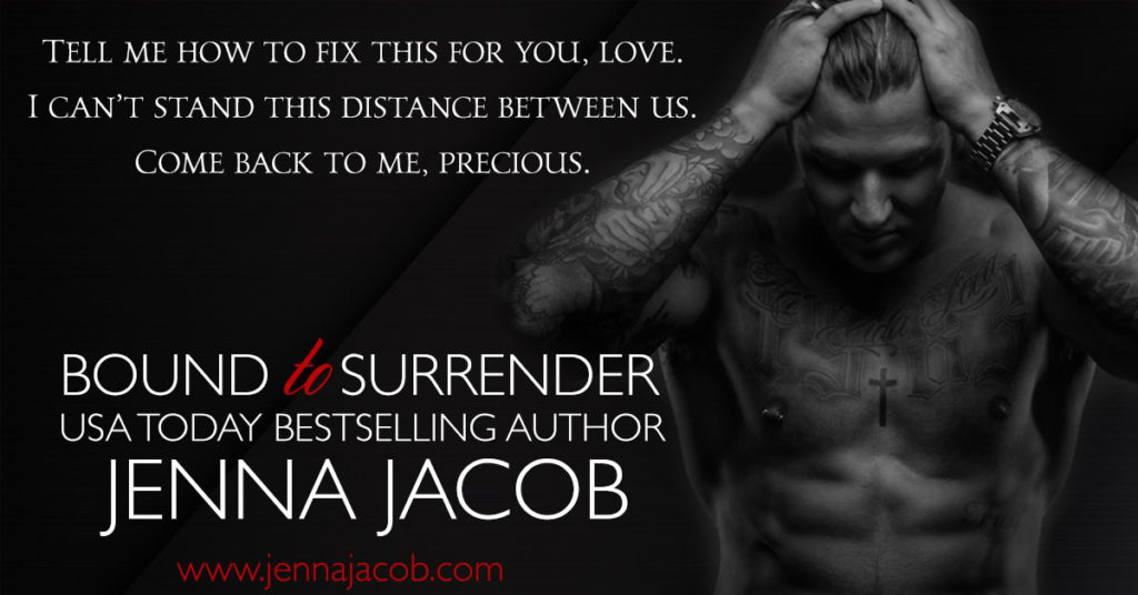 Making It Happen Release Day Review BOUND TO SURRENDER By Jenna Jacob The Doms Of Genesis